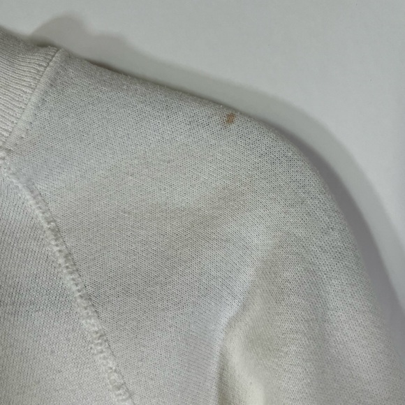 Lee Sturdy Sweats Vintage 90s white sweatshirt “shop til you drop” graphic sz XL - Picture 5 of 9